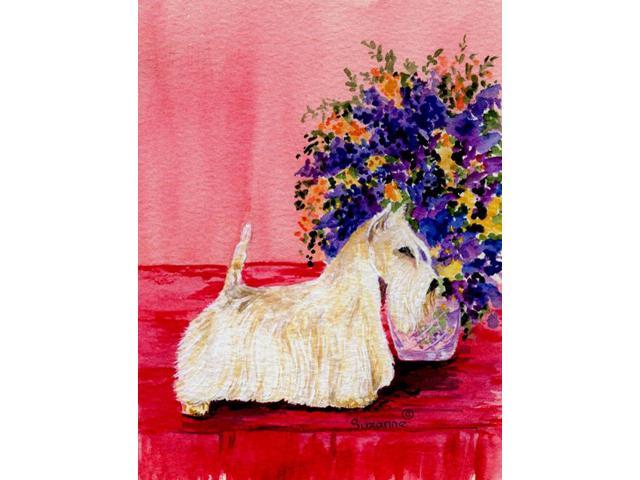 Carolines Treasures SS8306GF Scottish Terrier Flag - Garden Size