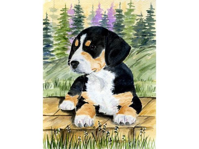 Carolines Treasures SS8132GF Entlebucher Mountain Dog Flag - Garden Size