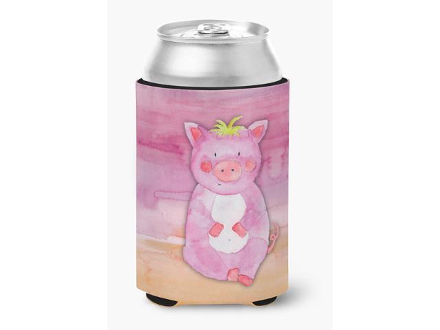 Pig Watercolor Can or Bottle Hugger BB7416CC
