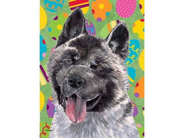 Akita Easter Eggtravaganza Flag Garden Size SC9488GF