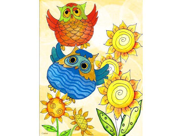 Celebrate Owl Flag Garden Size PJC1033GF