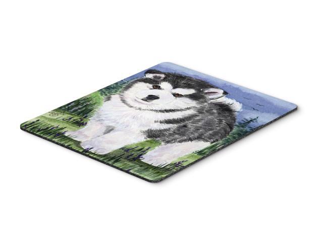 Alaskan Malamute Mouse Pad / Hot Pad / Trivet