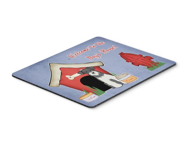 Dog House Collection Miniature Schanuzer Salt and Pepper Mouse Pad Hot Pad or Trivet BB2808MP