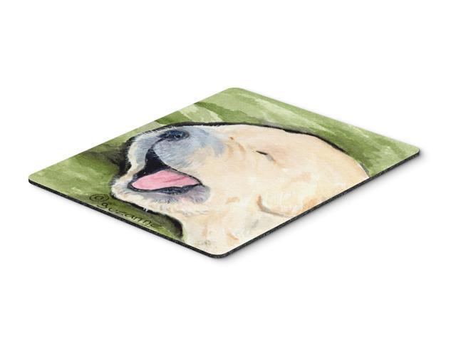 Golden Retriever Mouse Pad / Hot Pad / Trivet