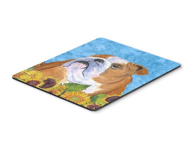 Bulldog English Mouse Pad Hot Pad or Trivet