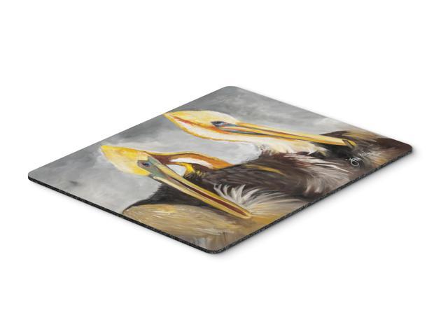 Pelicans Preening Mouse Pad Hot Pad or Trivet JMK1025MP