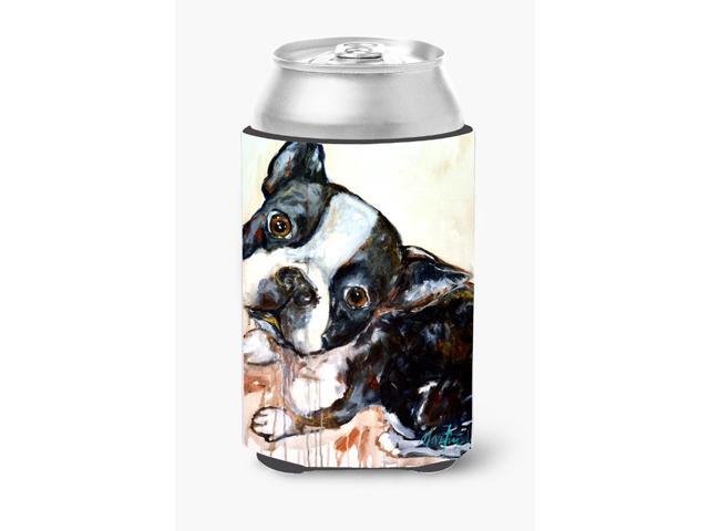 Boston Terrier Jake The Look Can or Bottle Hugger MW1238CC