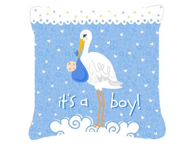 It's a Baby Boy Fabric Decorative Pillow VHA3012PW1818