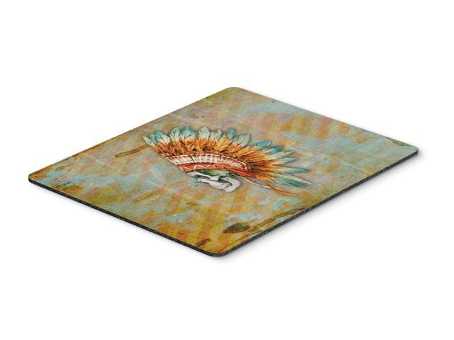 Day of the Dead Indian Skull Mouse Pad Hot Pad or Trivet BB5127MP
