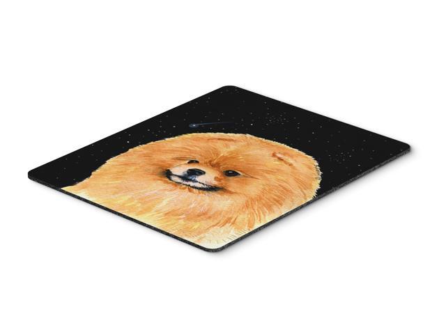 Starry Night Pomeranian Mouse Pad / Hot Pad / Trivet