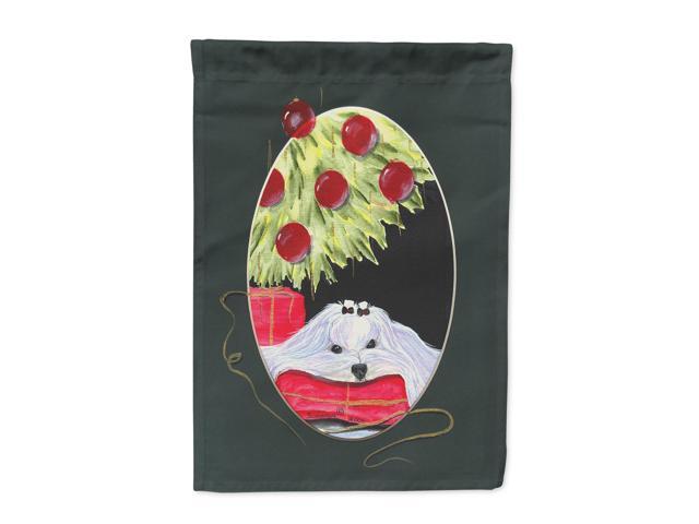 Christmas Tree with Maltese Flag Garden Size