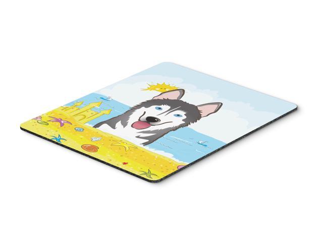 Alaskan Malamute Summer Beach Mouse Pad Hot Pad or Trivet BB2086MP