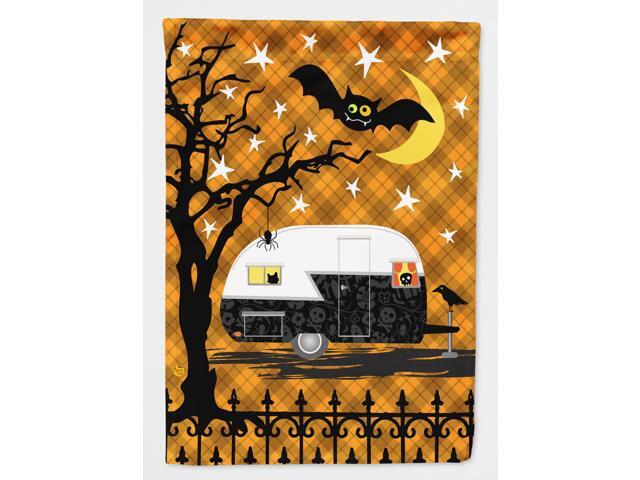 Halloween Vintage Camper Flag Canvas House Size VHA3020CHF
