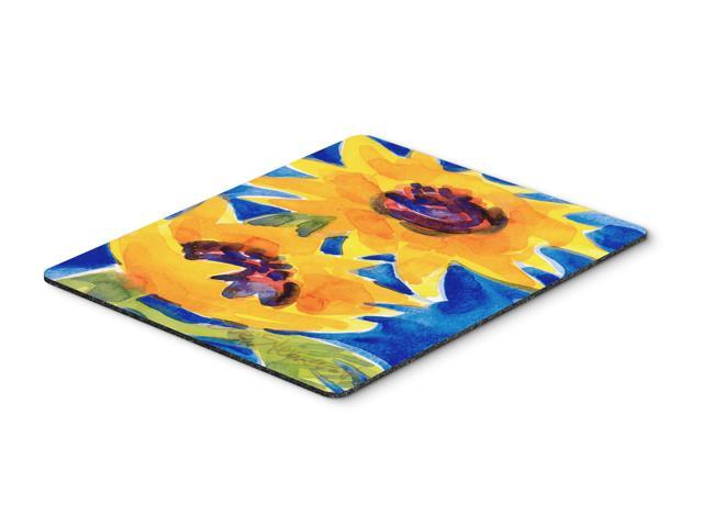 Flower - Sunflower Mouse Pad Hot Pad or Trivet