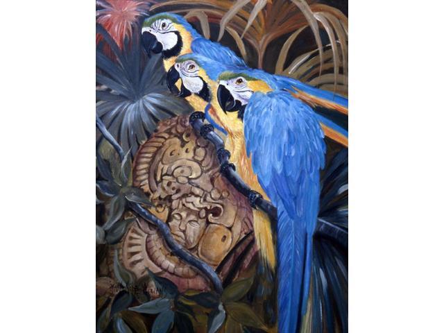 Parrots Flag Garden Size JMK1191GF