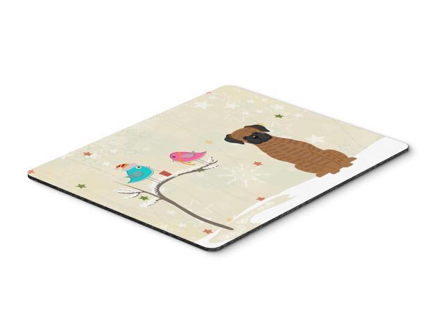Christmas Presents between Friends Brindle Boxer Mouse Pad Hot Pad or Trivet BB2589MP