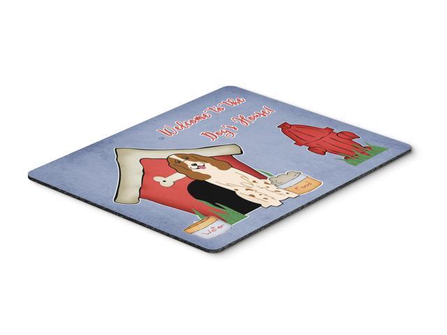 Dog House Collection Russian Spaniel Mouse Pad Hot Pad or Trivet BB2785MP