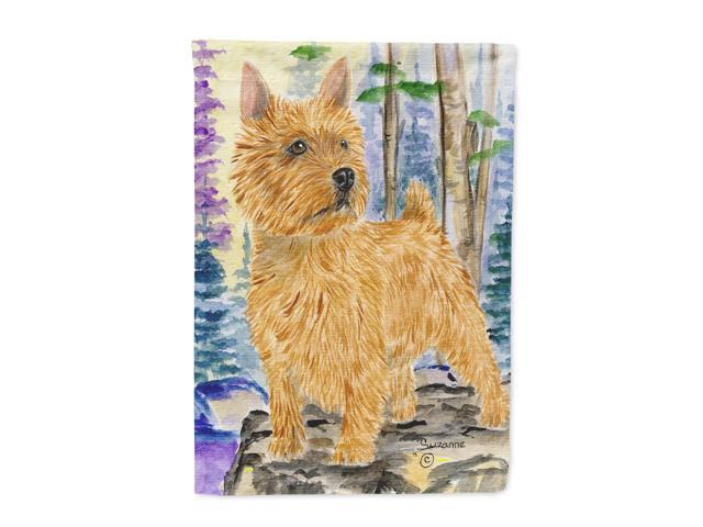 Norwich Terrier Flag Garden Size