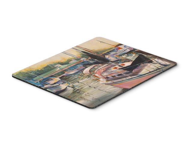 Black Sails Sailboat Mouse Pad Hot Pad or Trivet JMK1032MP