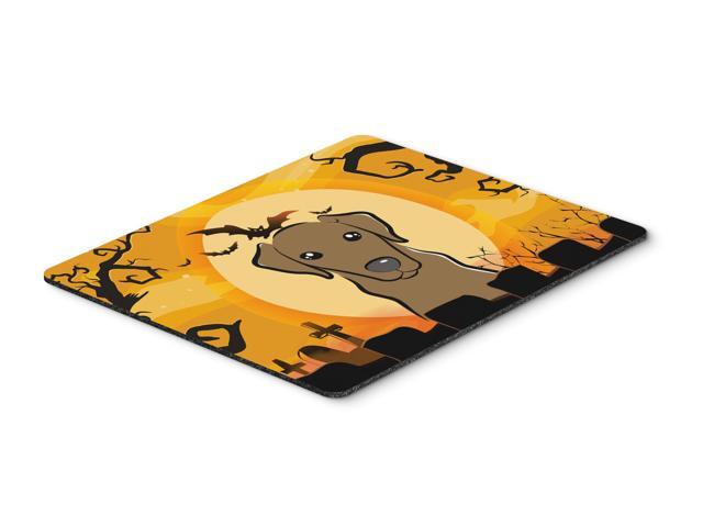Halloween Chocolate Labrador Mouse Pad Hot Pad or Trivet BB1792MP