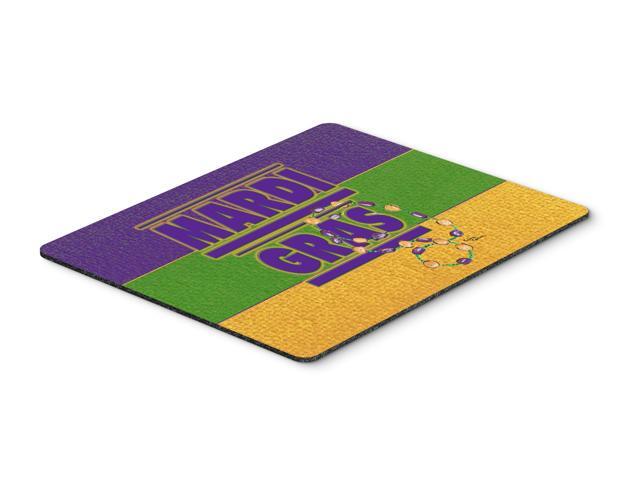 Mardi Gras Mouse Pad Hot Pad or Trivet