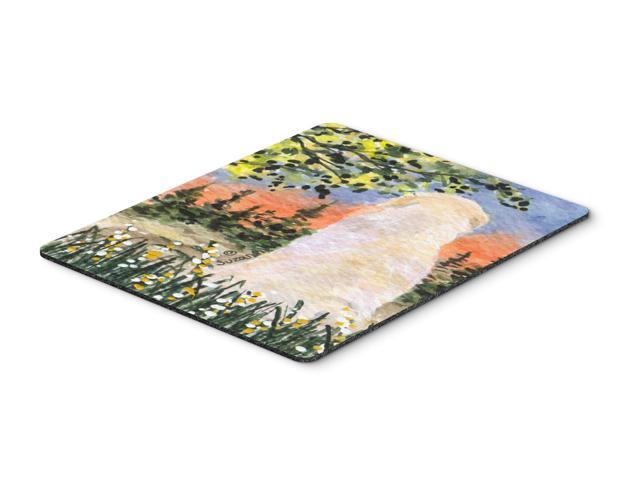 Golden Retriever Mouse Pad / Hot Pad / Trivet