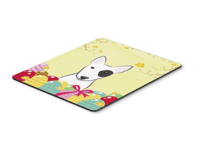 Bull Terrier Easter Egg Hunt Mouse Pad Hot Pad or Trivet BB1891MP