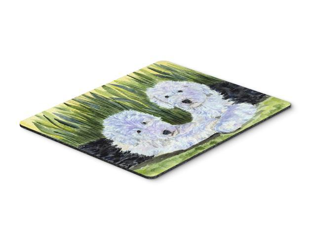 Old English Sheepdog Mouse pad hot pad or trivet