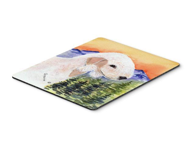 Bedlington Terrier Mouse Pad / Hot Pad / Trivet