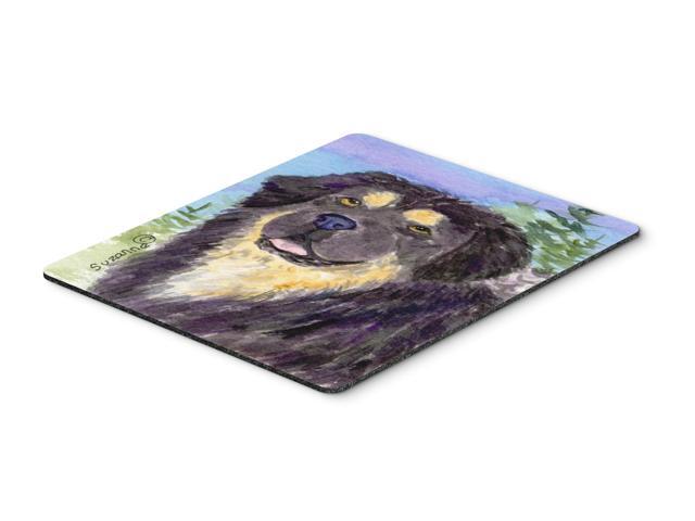 Tibetan Mastiff Mouse Pad / Hot Pad / Trivet