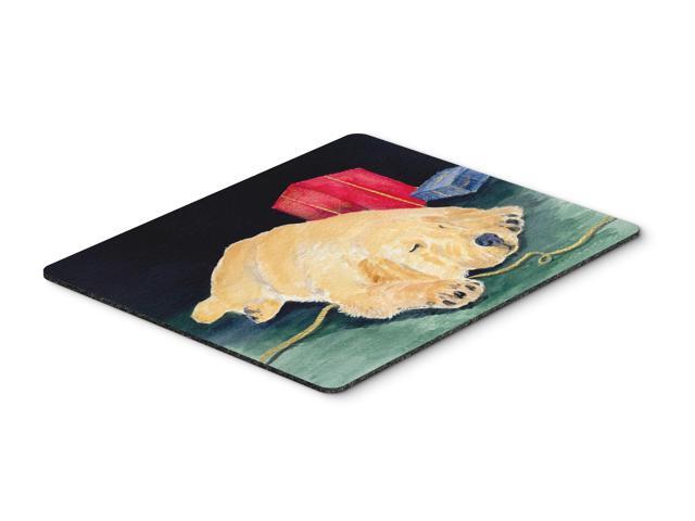 Golden Retriever Mouse Pad / Hot Pad / Trivet