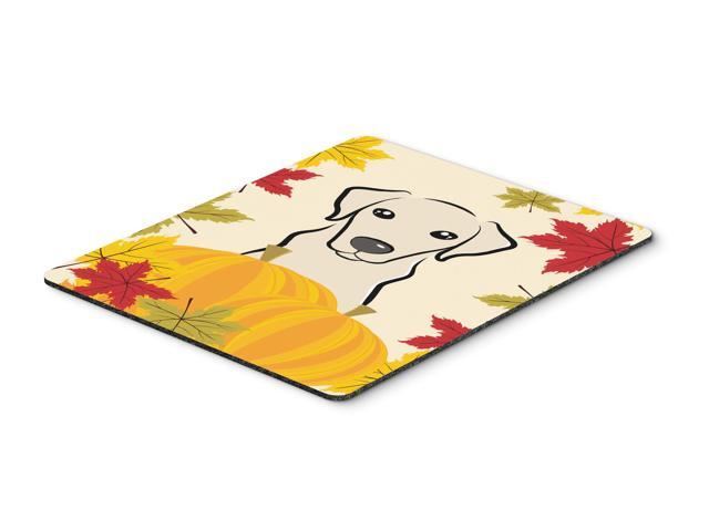 Yellow Labrador Thanksgiving Mouse Pad Hot Pad or Trivet BB2028MP