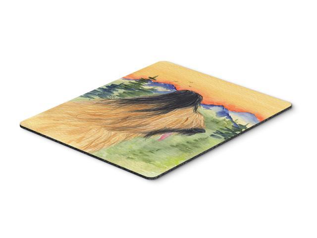 Briard Mouse Pad / Hot Pad / Trivet