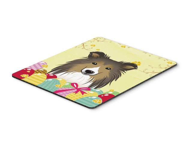 Sheltie Easter Egg Hunt Mouse Pad Hot Pad or Trivet BB1924MP