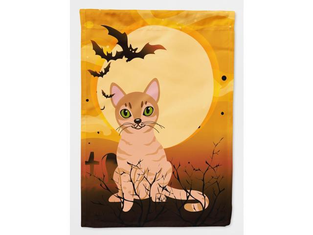 Halloween Australian Mist Cat Flag Canvas House Size BB4440CHF