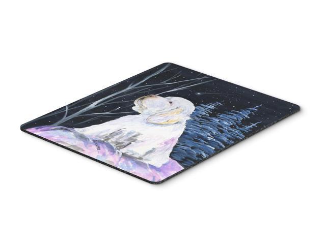 Clumber Spaniel Mouse Pad / Hot Pad / Trivet