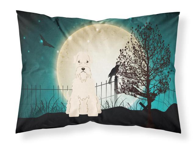 Halloween Scary Soft Coated Wheaten Terrier Fabric Standard Pillowcase BB2251PILLOWCASE