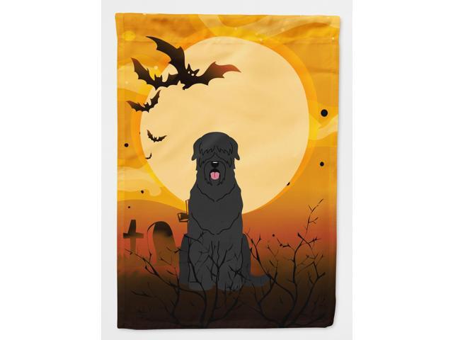 Halloween Black Russian Terrier Flag Canvas House Size BB4292CHF
