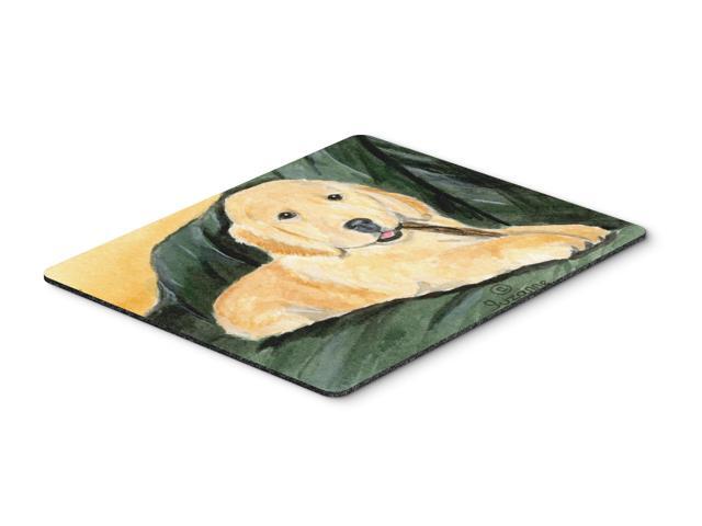 Golden Retriever Mouse pad hot pad or trivet