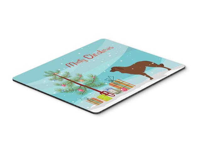 Portuguese Sheepdog Dog Merry Christmas Tree Mouse Pad Hot Pad or Trivet BB2949MP
