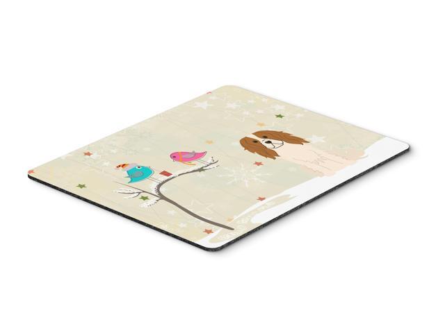 Christmas Presents between Friends Cavalier Spaniel Mouse Pad Hot Pad or Trivet BB2530MP