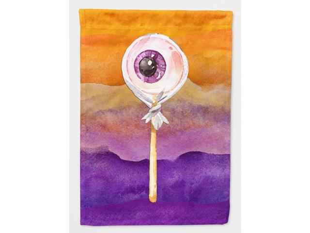 Halloween Eye Ball Lollipop Flag Canvas House Size BB7467CHF