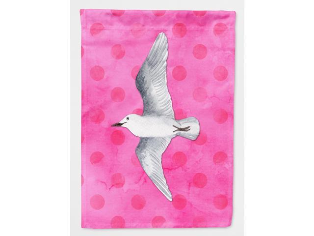 Sea Gull Pink Polkadot Flag Garden Size BB8229GF