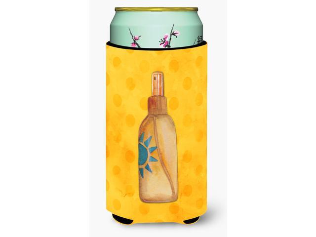 Message in a Bottle Yellow Polkadot Tall Boy Beverage Insulator Hugger BB8262TBC