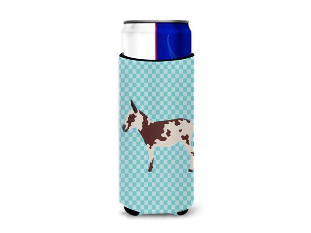 American Spotted Donkey Blue Check Michelob Ultra Hugger for slim cans BB8025MUK