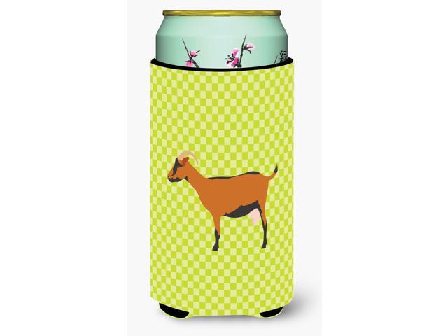 Oberhasli Goat Green Tall Boy Beverage Insulator Hugger BB7714TBC