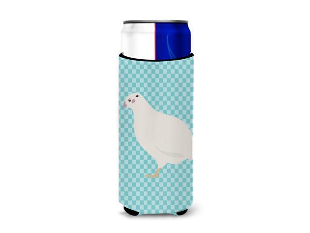 Texas Quail Blue Check Michelob Ultra Hugger for slim cans BB8131MUK