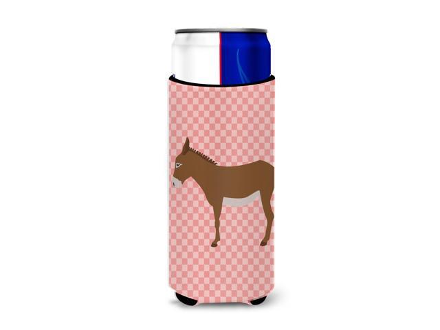 Cotentin Donkey Pink Check Michelob Ultra Hugger for slim cans BB7849MUK