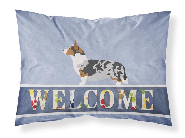 Welsh Corgi Cardigan Welcome Fabric Standard Pillowcase BB8313PILLOWCASE