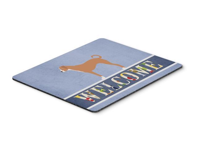 Australian Pinscher Welcome Mouse Pad Hot Pad or Trivet BB8290MP